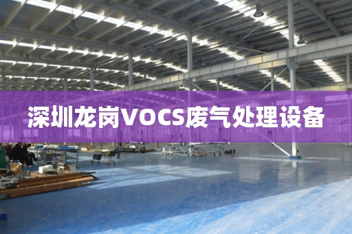 深圳罗湖VOCS废气处理设备